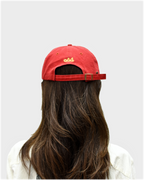NORTH TO SOUTH CAP (RED)